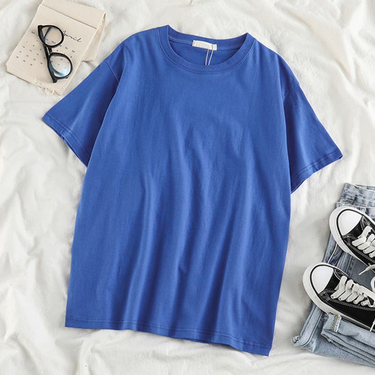 ロイヤルブルー | カラーTシャツ レディース 無地tシャツ | SUNSHINE CLOSET