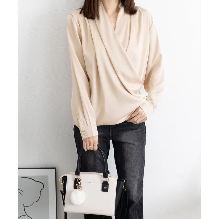 カシュクール シャツブラウス レディース カシュクール シャツブラウス レディース[品番：AGCW0006207