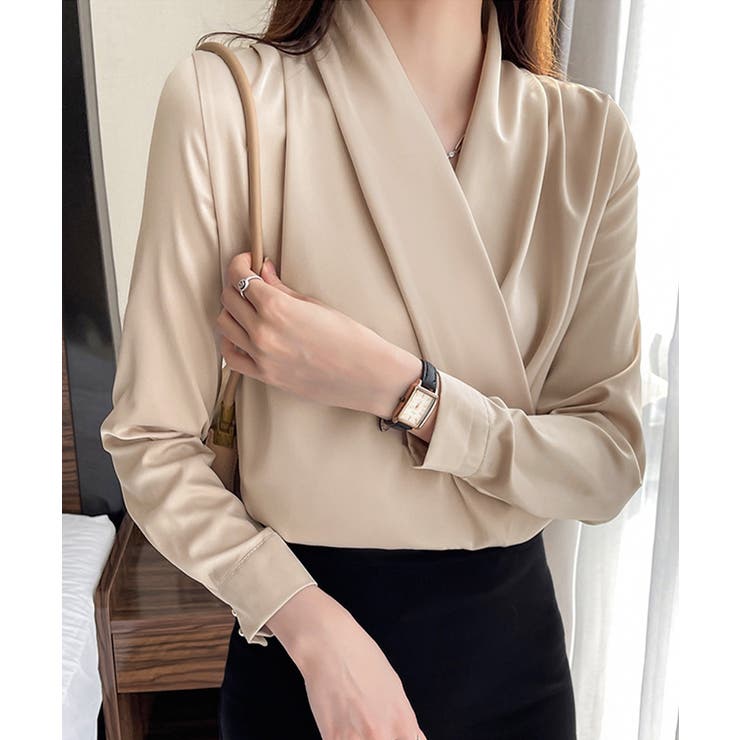 カシュクール シャツブラウス レディース | SUNSHINE CLOSET | 詳細画像3 