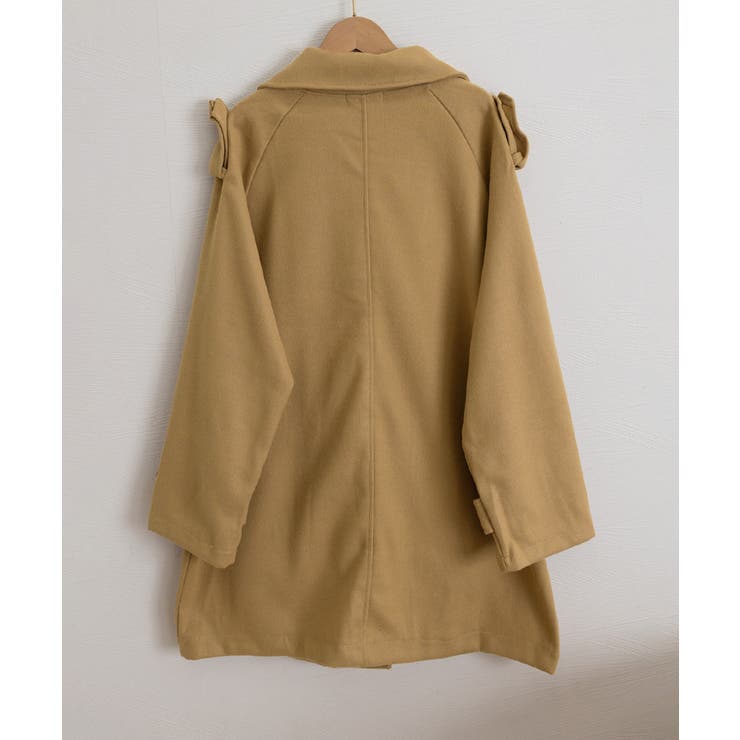 ダブルブレストトレンチコートミディアム丈 | SUNSHINE CLOSET | 詳細画像22 