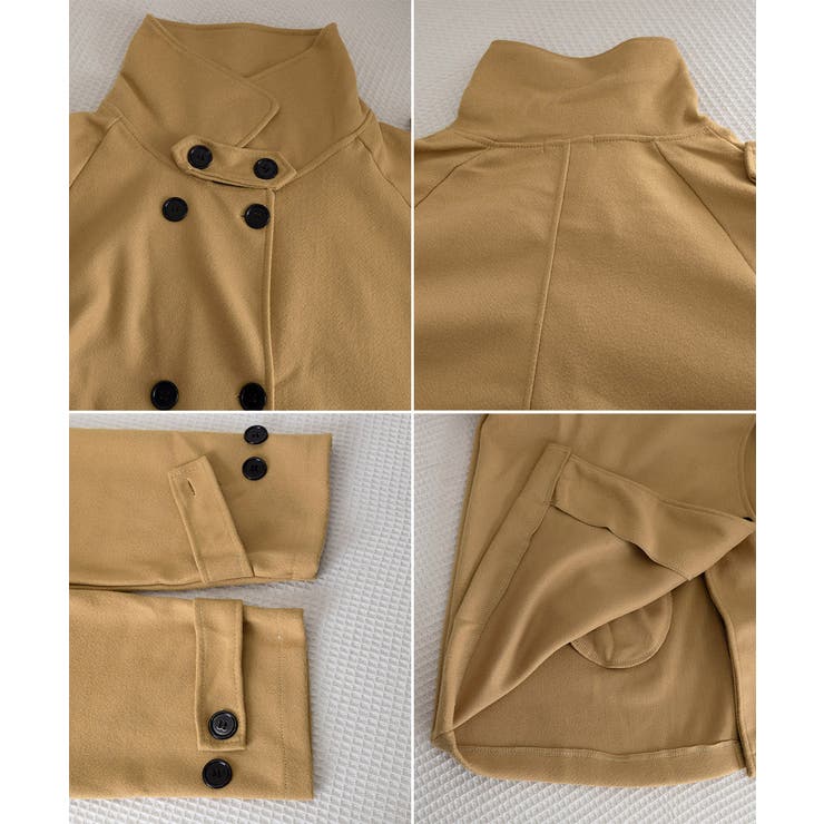 ダブルブレストトレンチコートミディアム丈 | SUNSHINE CLOSET | 詳細画像23 