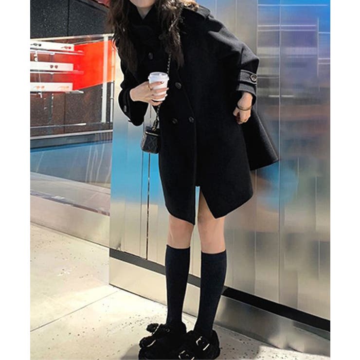 ダブルブレストトレンチコートミディアム丈 | SUNSHINE CLOSET | 詳細画像8 