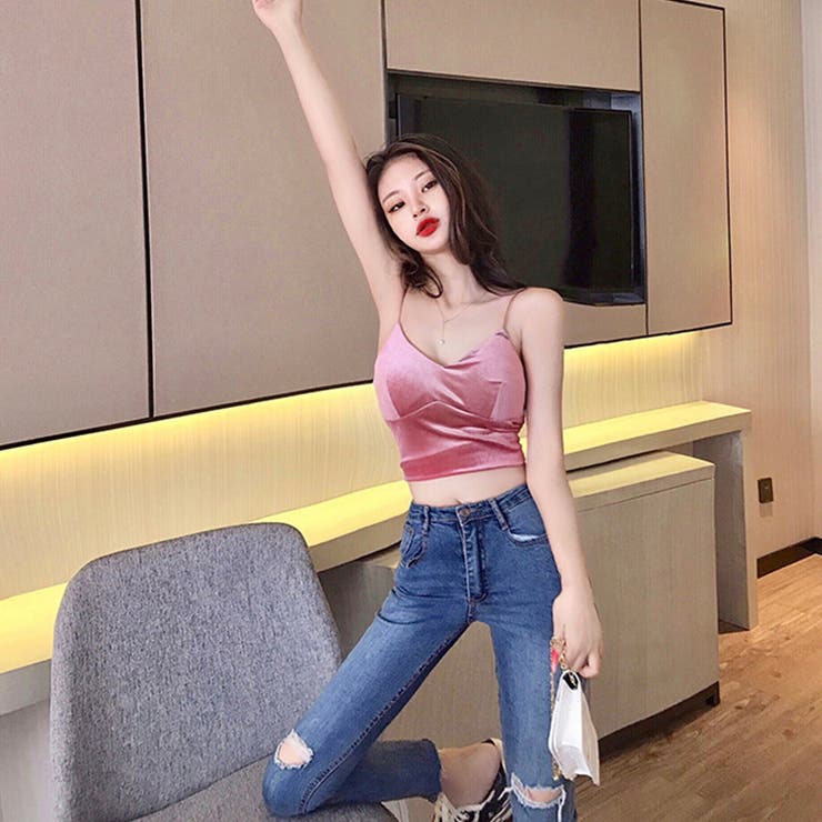 ベロア インナーキャミソール カップ付き | SUNSHINE CLOSET | 詳細画像14 