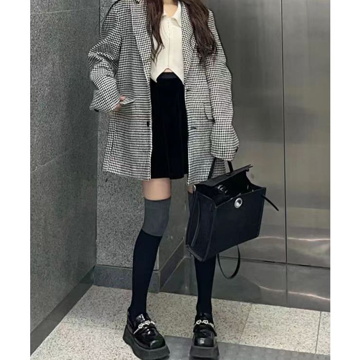 ニーハイソックス バイカラーレッグウェア | SUNSHINE CLOSET | 詳細画像9 