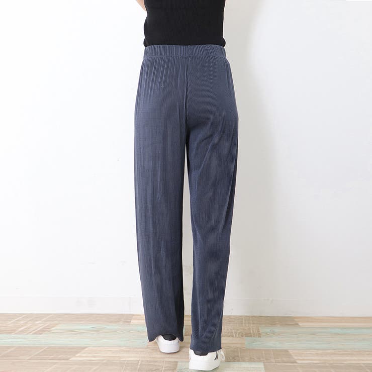 プリーツパンツ セルフカットワイドパンツ | SUNSHINE CLOSET | 詳細画像22 