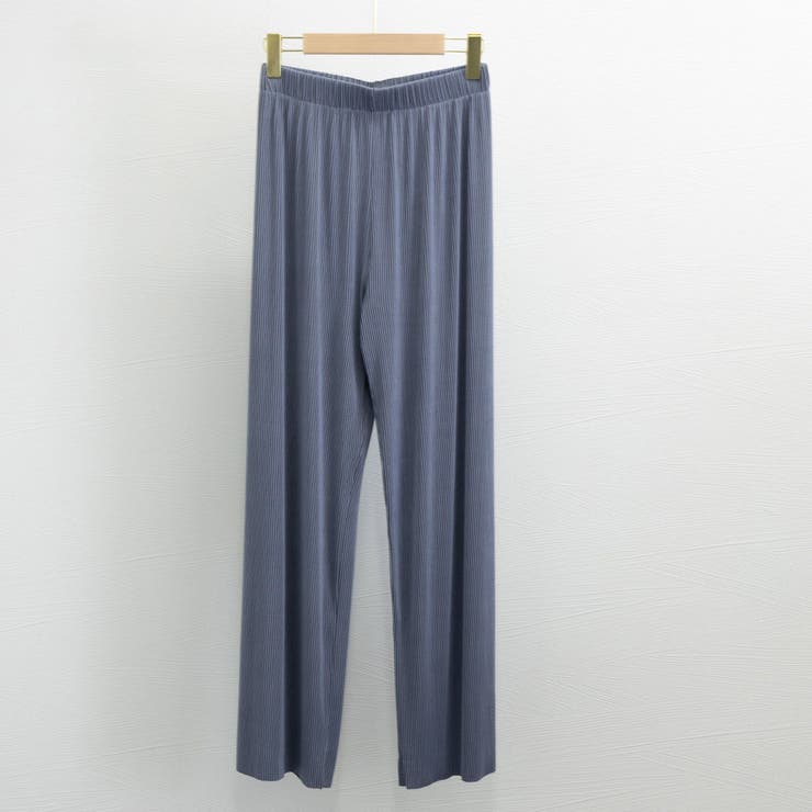 プリーツパンツ セルフカットワイドパンツ | SUNSHINE CLOSET | 詳細画像23 