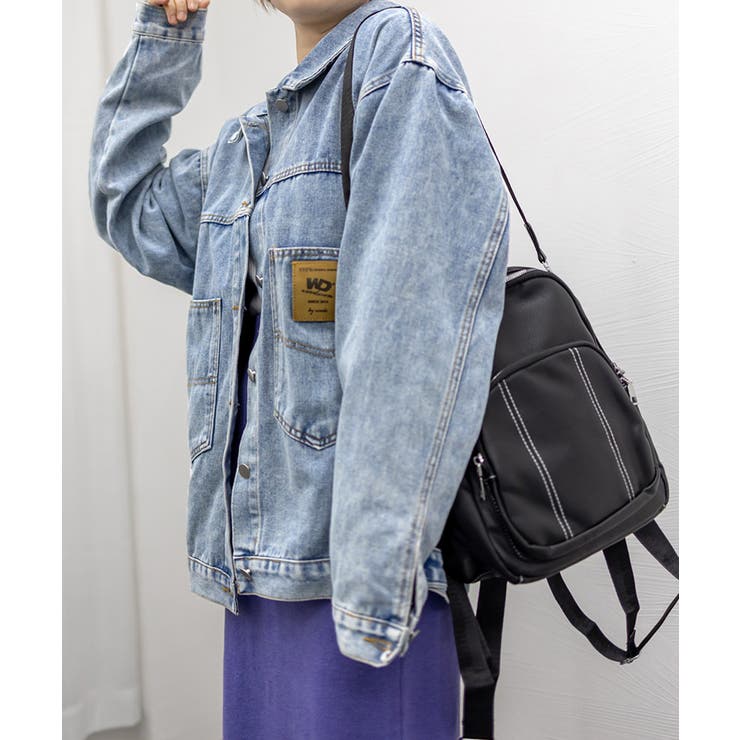 デニムジャケット レディースGジャン韓国 | SUNSHINE CLOSET | 詳細画像17 