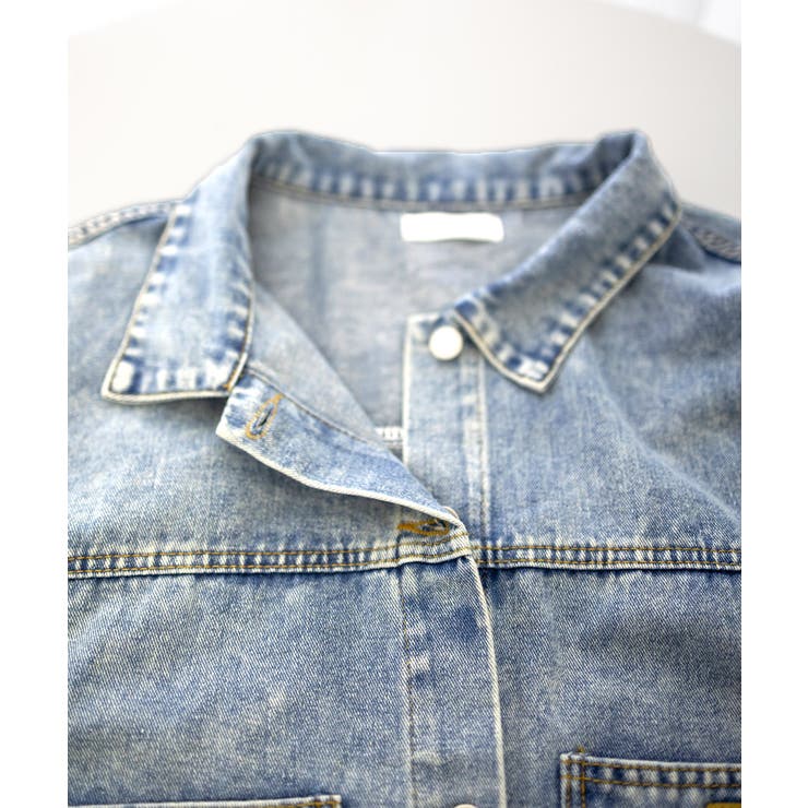 デニムジャケット レディースGジャン韓国 | SUNSHINE CLOSET | 詳細画像21 