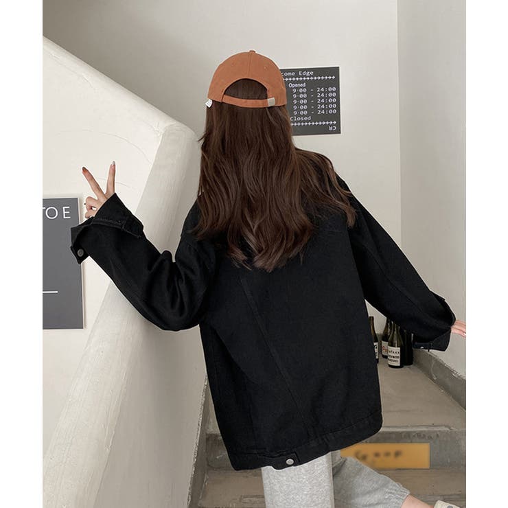 デニムジャケット レディースGジャン韓国 | SUNSHINE CLOSET | 詳細画像4 