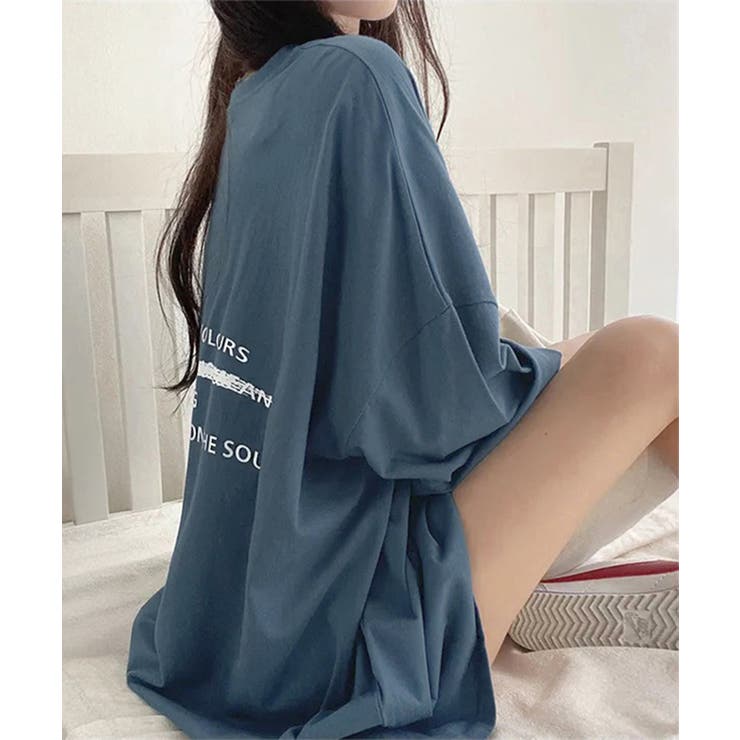 ビッグシルエットロゴtシャツ レディース | SUNSHINE CLOSET | 詳細画像1 