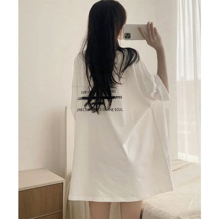 ビッグシルエットロゴtシャツ レディース | SUNSHINE CLOSET | 詳細画像12 