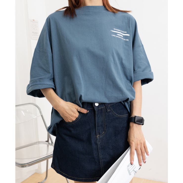 ビッグシルエットロゴtシャツ レディース | SUNSHINE CLOSET | 詳細画像17 