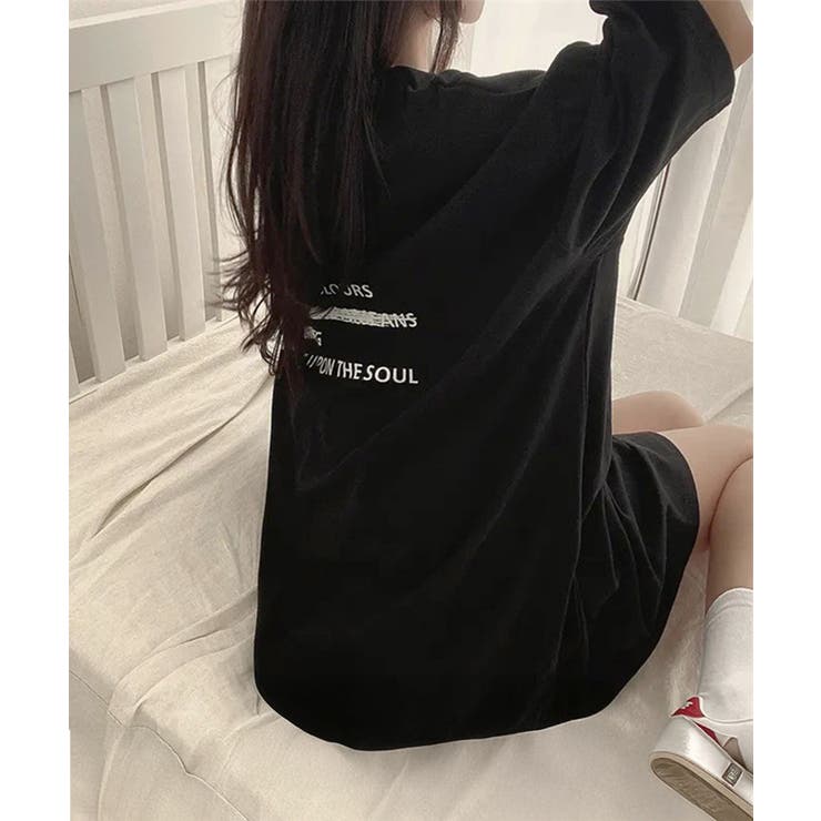 ビッグシルエットロゴtシャツ レディース | SUNSHINE CLOSET | 詳細画像7 