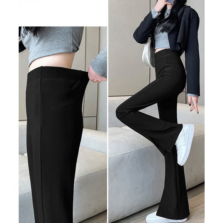 フレアスキニーパンツ スリット入りパンツ | SUNSHINE CLOSET | 詳細画像11 