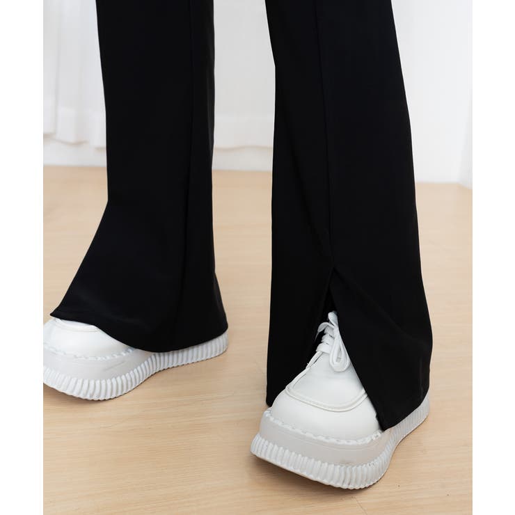 フレアスキニーパンツ スリット入りパンツ | SUNSHINE CLOSET | 詳細画像18 