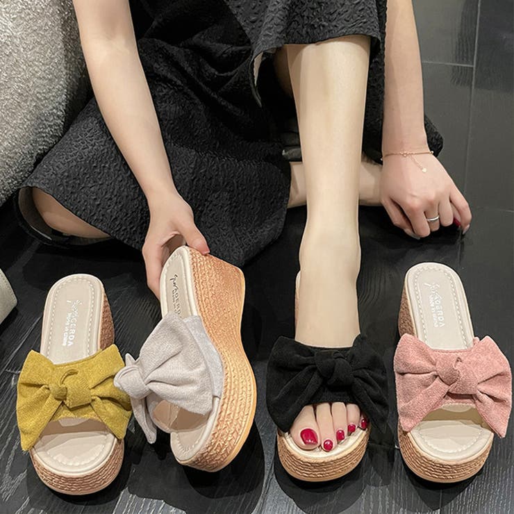 厚底サンダル レディース ウエッジソール | SUNSHINE CLOSET | 詳細画像10 