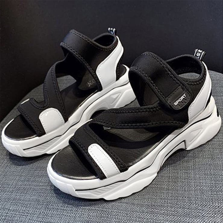 厚底 スポーツサンダル マジックテープ | SUNSHINE CLOSET | 詳細画像11 