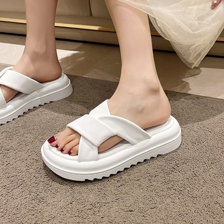 厚底サンダル レディースフラットサンダル | SUNSHINE CLOSET | 詳細画像10 
