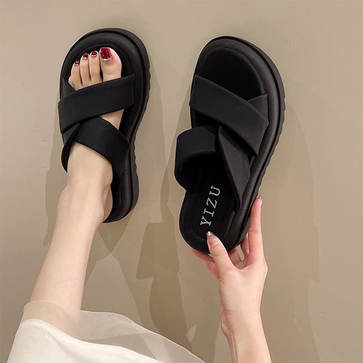 厚底サンダル レディースフラットサンダル | SUNSHINE CLOSET | 詳細画像5 