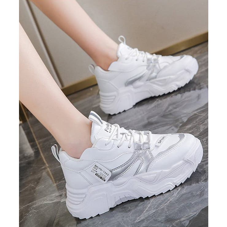 ダッドスニーカー 厚底 レディース 美脚 | SUNSHINE CLOSET | 詳細画像6 
