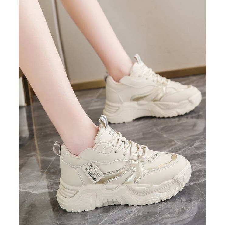 ダッドスニーカー 厚底 レディース 美脚 | SUNSHINE CLOSET | 詳細画像9 