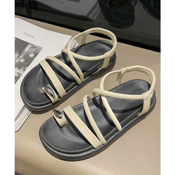 ストラップサンダル厚底親指トングサンダル | SUNSHINE CLOSET | 詳細画像13 