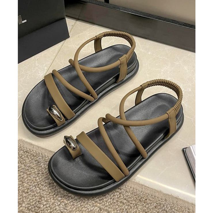 ストラップサンダル厚底親指トングサンダル | SUNSHINE CLOSET | 詳細画像15 