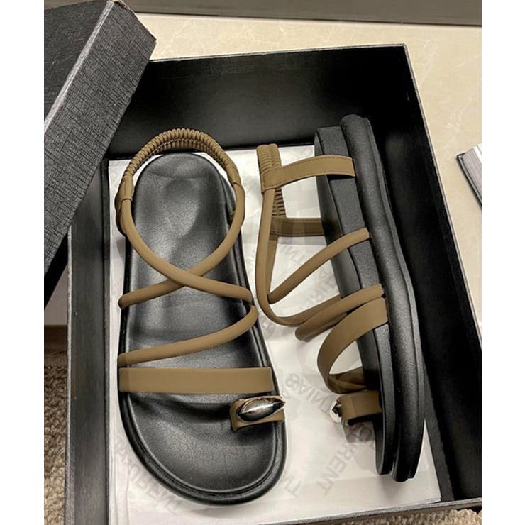 ストラップサンダル厚底親指トングサンダル | SUNSHINE CLOSET | 詳細画像17 