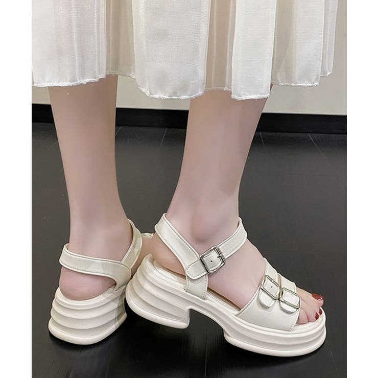 厚底サンダル レディース ベルトサンダル | SUNSHINE CLOSET | 詳細画像7 