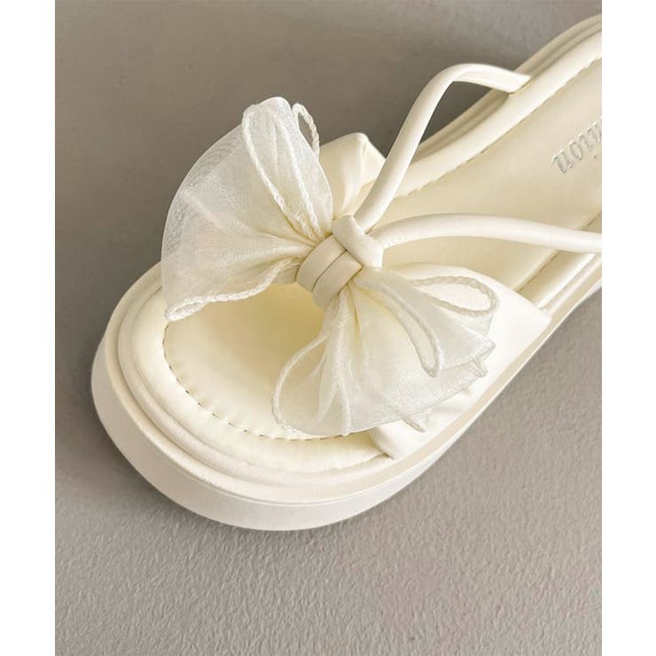 ビッグリボン厚底サンダル 履きやすい夏靴 | SUNSHINE CLOSET | 詳細画像22 