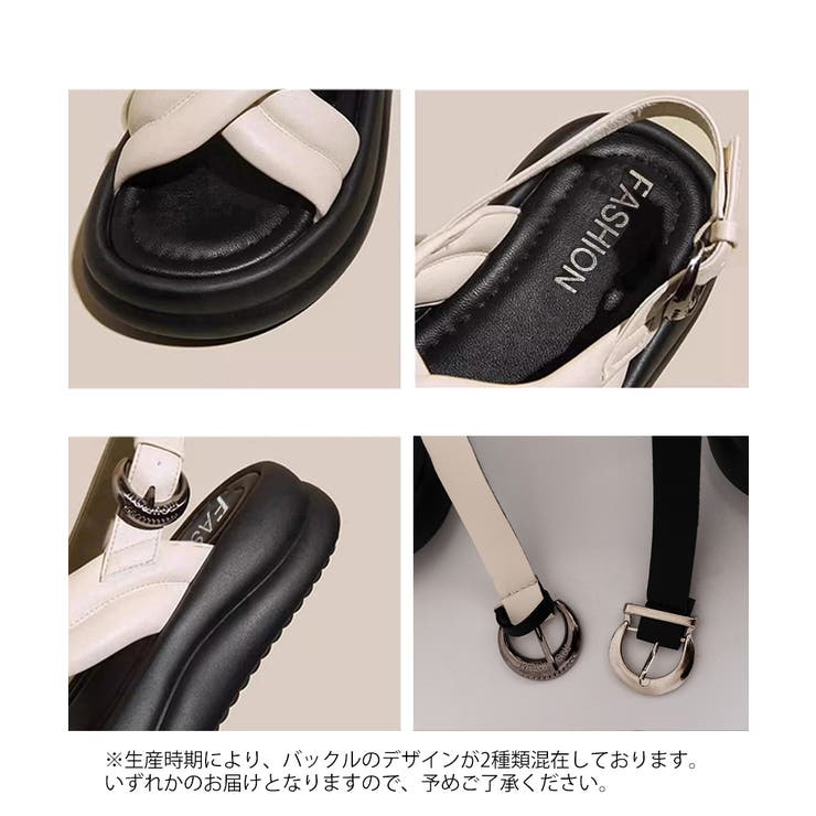 厚底サンダルレディース韓国風 歩きやすいサンダル美脚脚長 フラットフォームサンダ… | SUNSHINE CLOSET | 詳細画像22 