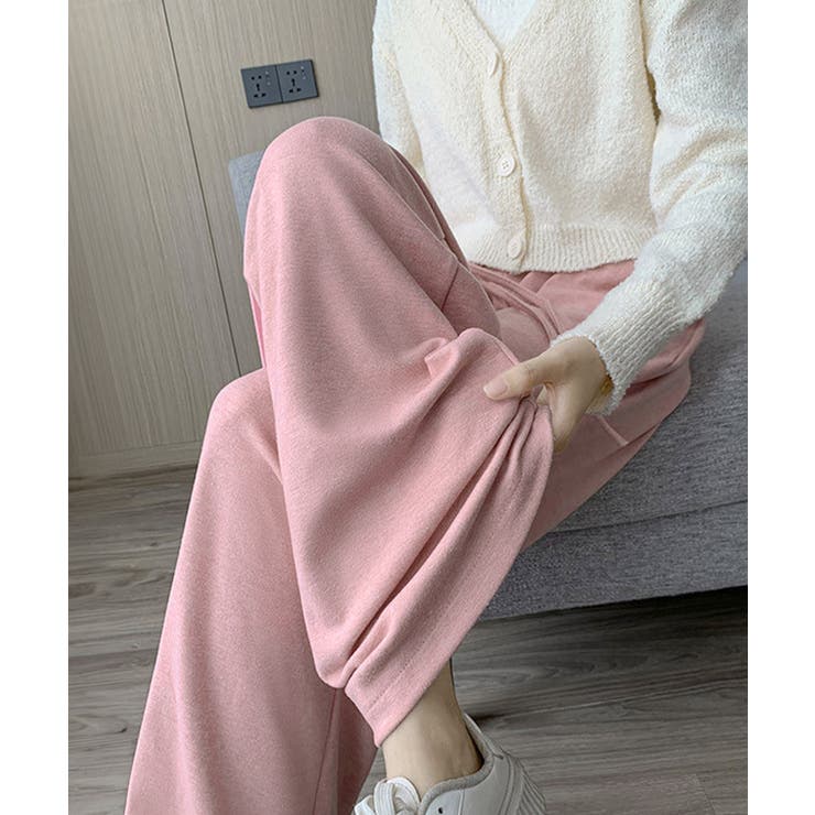 薄手スウェットパンツ 韓国風ワイドパンツ | SUNSHINE CLOSET | 詳細画像15 