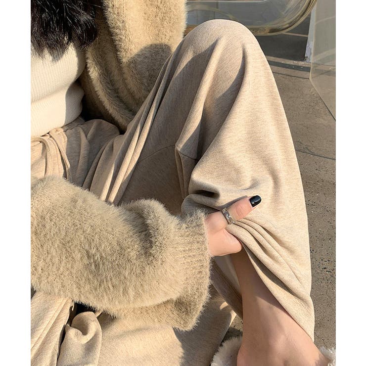 薄手スウェットパンツ 韓国風ワイドパンツ | SUNSHINE CLOSET | 詳細画像19 