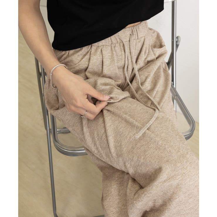 薄手スウェットパンツ 韓国風ワイドパンツ | SUNSHINE CLOSET | 詳細画像23 