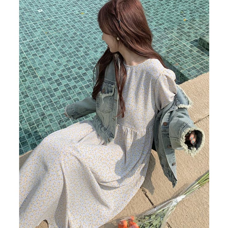 フリンジデニムジャケット デニムブルゾン | SUNSHINE CLOSET | 詳細画像24 