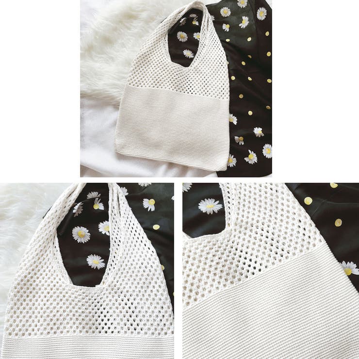 トートバッグ ニット編み バッグ鞄かばん | SUNSHINE CLOSET | 詳細画像29 