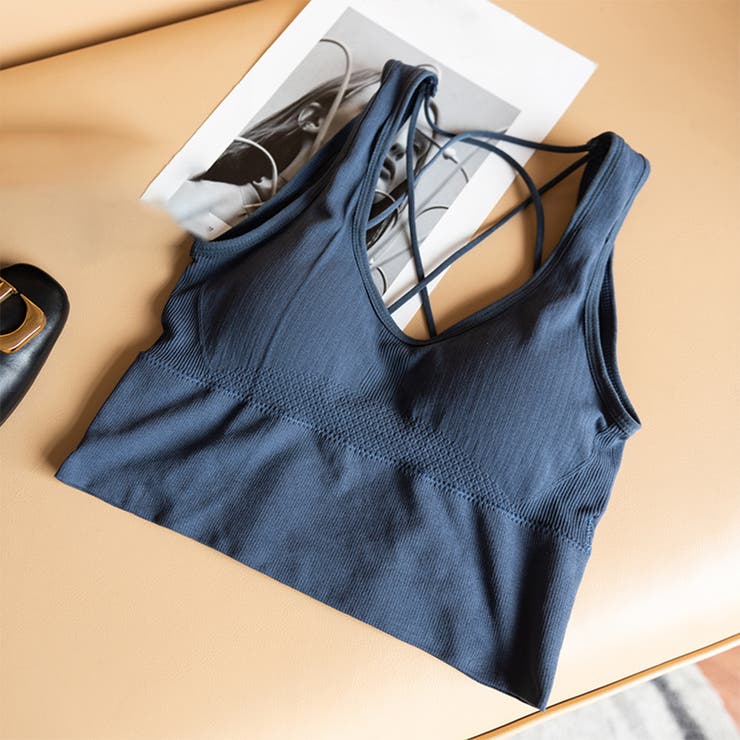 ノンワイヤー ブラトップ バッククロス | SUNSHINE CLOSET | 詳細画像11 