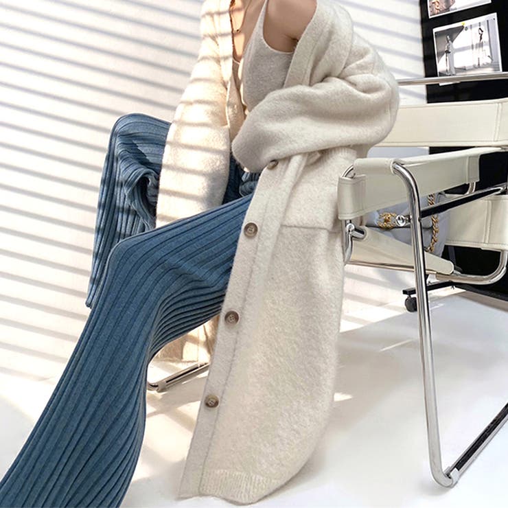 リブ ニットパンツ パンツ | SUNSHINE CLOSET | 詳細画像12 