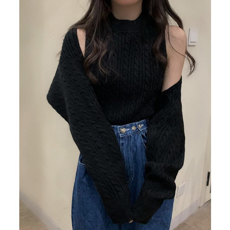 ニットカーディガン タンクトップ セット | SUNSHINE CLOSET | 詳細画像3 