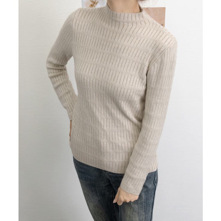 裏起毛 プチハイネックニットトップス厚手 | SUNSHINE CLOSET | 詳細画像20 