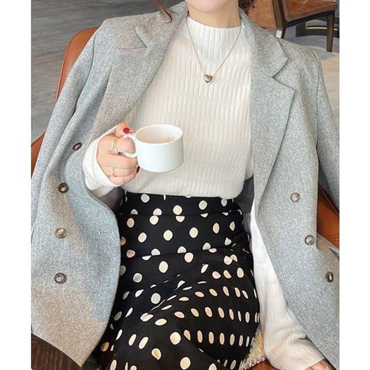 裏起毛 プチハイネックニットトップス厚手 | SUNSHINE CLOSET | 詳細画像3 