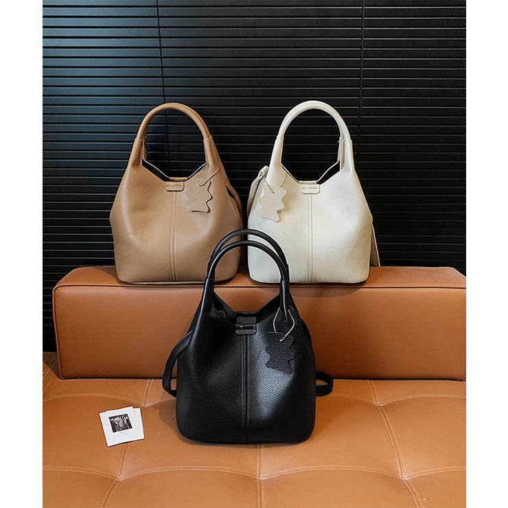 インバッグ付きミニトートバッグ2way鞄 大容量斜めがけバッグ バケットバッグマ… | SUNSHINE CLOSET | 詳細画像21 