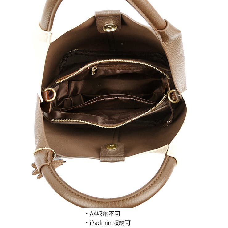 インバッグ付きミニトートバッグ2way鞄 大容量斜めがけバッグ バケットバッグマ… | SUNSHINE CLOSET | 詳細画像22 