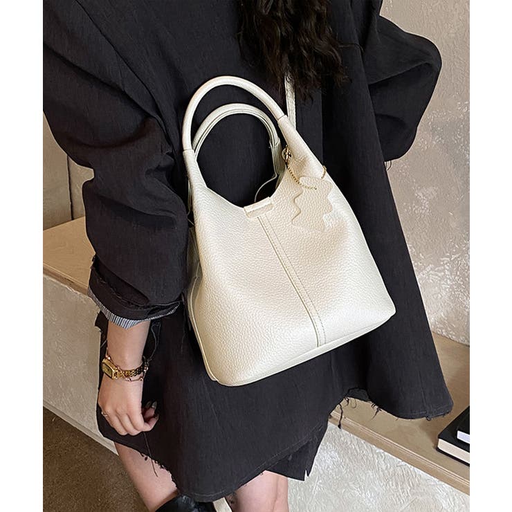 インバッグ付きミニトートバッグ2way鞄 大容量斜めがけバッグ バケットバッグマ… | SUNSHINE CLOSET | 詳細画像6 