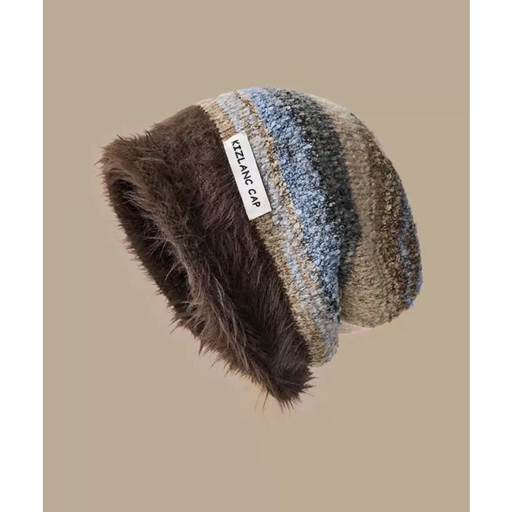 ミックスニット帽 もこもこニットキャップ | SUNSHINE CLOSET | 詳細画像15 