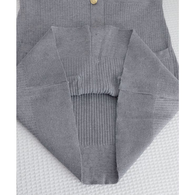 ミニニットワンピース ゴールドボタン上品 | SUNSHINE CLOSET | 詳細画像24 