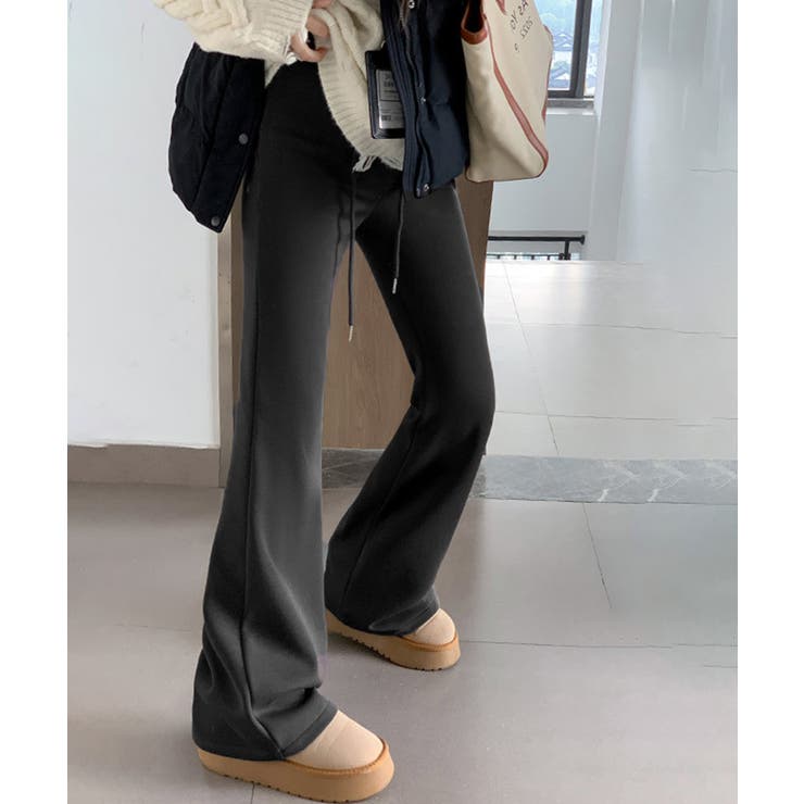 スウェットパンツ 裏起毛フレアパンツ美脚 | SUNSHINE CLOSET | 詳細画像12 