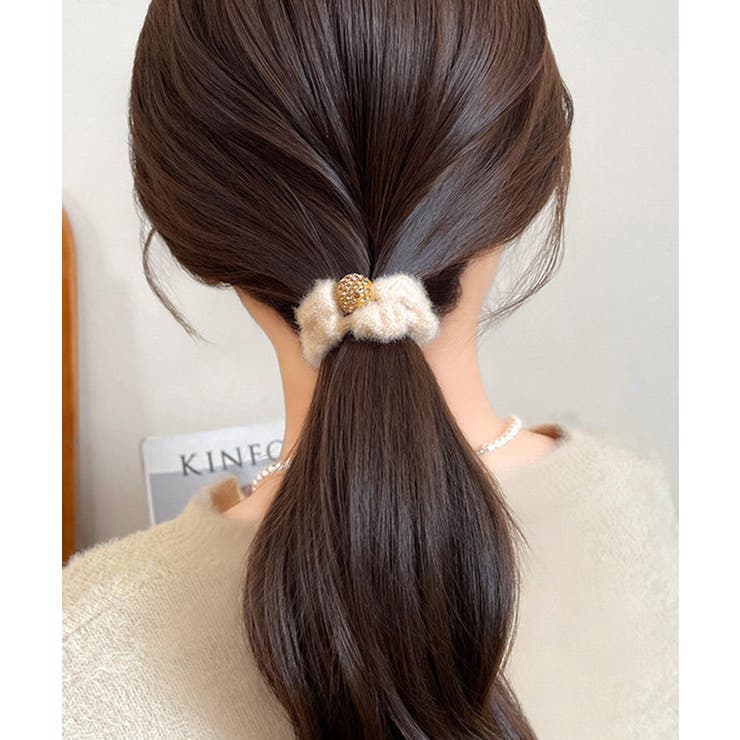 モコモコボリュームヘアアクセサリーセット 韓国風ビジューヘアゴム 大人可愛い髪飾… | SUNSHINE CLOSET | 詳細画像11 