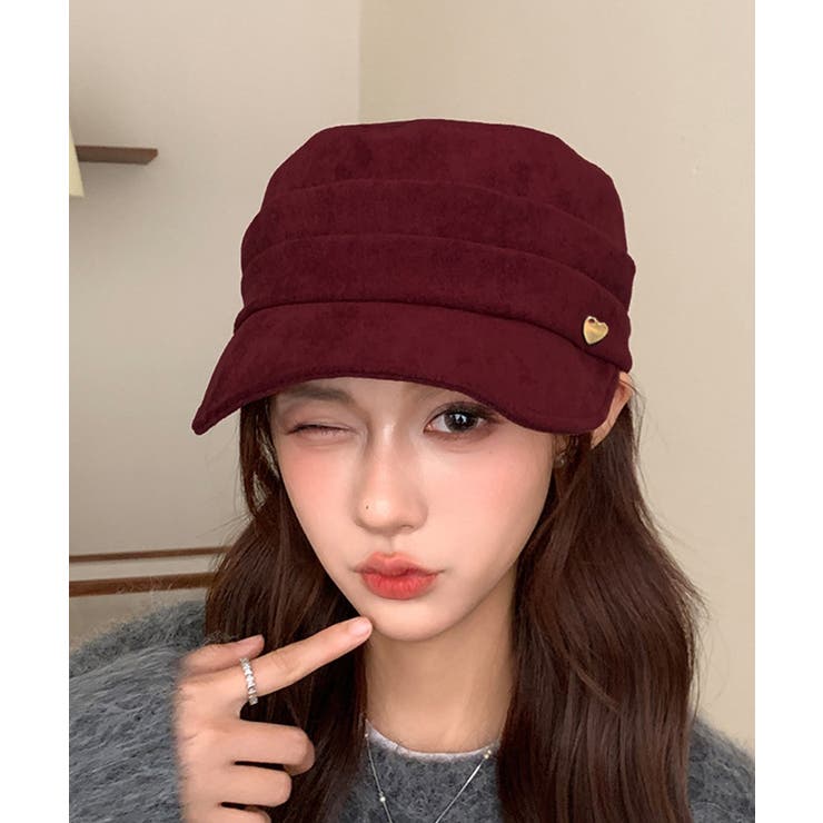 ワンポイントキャスケット スエード調帽子 | SUNSHINE CLOSET | 詳細画像11 