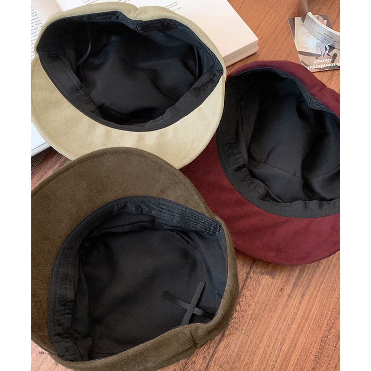 ワンポイントキャスケット スエード調帽子 | SUNSHINE CLOSET | 詳細画像13 